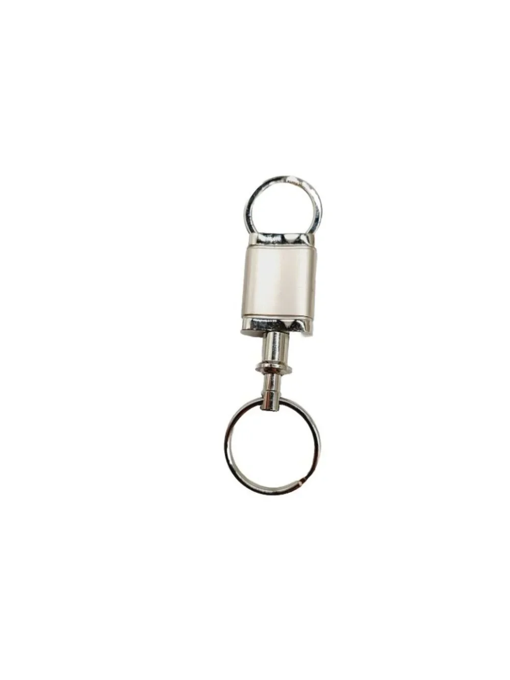 Suzuki Keychain Sliver Tone Automobile Advertising Logo